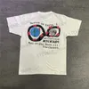 T-shirt da uomo Stampa in schiuma CPFM x Kid Cudi Man On The Moon III Tee Uomo Donna 1 1 T-shirt streetwear bianco nero di alta qualità Nuovo T231214