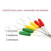 Fishing Accessories 600pcs 100 Groups Float Rubber Stopper Bobber Oval Bean Space Line Tackle 231214