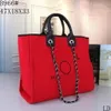 2023 Denim handbag shopping bag new canvas beach high-end women's bag versatile style luxury brand large capacity bag mini tn designer bag Greek embroidery chain bag 47