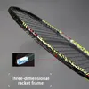 Badminton String Double Face Max Tention 35lbs Ultralight 9U 58G Rackets strängt 100 kolfiber offensiv rackethastighetssport 231214
