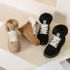 Boots High Top Warm Sneakers Winter Shoes Women Velvet Fur Snowboots 2023 Ankle