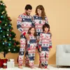 Familie Matching Outfits Christmas onesi Sleepwear jumpsuit rendier Snowflake Geometric Festival Family Matching Onsie Pyjamas Casual Nightwear 231213