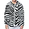 Hoodies masculinos lcfa sweatshirts homme com capuz leopardo 3d impresso zebra listras casual plus size 6xl traje homem inverno com capuz