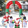 Inflatable Giant Santa Claus Inflatable Toys Outdoors Christmas Props Decor Yard Arch Ornament Parties Accessories L2207202775956