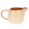 Наборы столовой посуды Фарфоровый соусник Керамическая чашка для молока Диспенсер для заправки для салата Кувшин для сливок для кофе