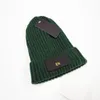 Bonnet de luxe / Skull Winter Bean hommes et femmes Design de mode chapeaux en tricot casquette d'automne lettre 8 couleurs chapeau chaud unisexe