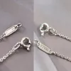 Designer ketting 925Luxury Dames heren Charmante ketting in klassieke stijl met metalen diamant ingelegde sleutelvorm paar sieraden uitstekende Valentijnsdag geschenken