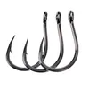 Рыболовные крючки Рыболовные крючки Mustad 10881 Отсадочная приманка из высокоуглеродистой стали для глубокого океана с большими зазубринами и круглым крючком для кальмара и окуня Аксессуары Dhifq