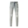 Herrenjeans Neu eingetroffen Amirs Herren Luxus Denim Löcher Hosen Coolguy Biker Hosen Mann Kleidung Mode Amis Amirs Sgerade HosenMGRZ