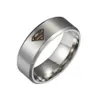 Bague en acier inoxydable pour hommes, symbole Superman, or, argent, noir, titane, garçon, nouvelle mode, 326t