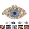 Sac de créateur le plus récent Animail Designer Sacs Evil Eye Crystal Purse Women Evening Gold Silver Black Party Party Sac Lady Banquet Poc240r