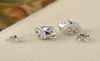 Studörhängen 925 Silver smycken Natural Diamond Earring Women Wedding Gemstone Bizuteria Garnet äkta Sterling Girl60866666776541