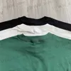 Camisetas para hombres 2023ss Cole Buxton bordado camiseta hombres mujeres 1 1 versión superior negro blanco verde camiseta casual CB tee T231214