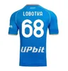 23 24 24 Napoli piłka nożna Kit Kit Maglia Neapol SSC Mistrz koszulki piłkarski Home Away Fan Wersja Halloween Special League Osimhen Maradona Kvaratskhelia