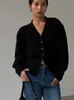 Femmes tricots t-shirts automne Pull Cardigan manteau femmes mode coréenne décontracté élégant à manches longues tricoté hauts tricots vêtements d'extérieur Pull Femme 231214