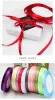 250Yards 6mm Silk Satin Ribbons for Crafts Bow Handmade Gift Wrap Partys Christmas Wedding Decorative Artificial Accessories ZZ