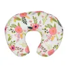 Baby Floral Nursing Soft Pillow Cover Infant Cuddle U Shaped Pudowcase Car Soffa Cushion Cover Kids Feed Maist Pillow Case BJ