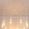 Retro-Kronleuchter E26 E27 Spinnenlampe Anhänger Lampenfassung Edison DIY Beleuchtung Lampen Laternen Zubehör Messenger Wire ausschließen bul2167