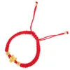 Charm Bracelets Red String Bracelet Dragon Animal 2024 Year Fengshui Lucky Attract Wealth Good Luck Gift Men Women