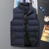 남자들 조끼 남성 조끼 재킷 8xl 플러스 크기 가을 따뜻한 민소매 재킷 남성 겨울 캐주얼 코트 veste homme 40-135kg