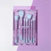 Makeup Brushes Pink Gradient Color Brush Set Loose Powder Eyeshadow Blush Breacher Foundation Cosmetic Beauty Tools Kit