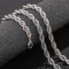 ed Rope Chain Классические мужские ювелирные изделия из белого золота 18 карат, заполненные в стиле хип-хоп, модное ожерелье, ювелирные изделия 24 дюйма309x