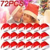 Caps Hats Adults Kids Christmas Hats Non-woven Fabric Santa Claus Xmas Beanies Cap Merry Christmas Year Party Festival Decoration Gift 231213