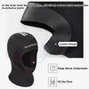 Simningskåpor 3mm Neopren Diving Hat Unisex Professional Non-Slip Swimming Cap Winter Cold-Proesuit Wetsuit Head Cover Hjälm för snorkling 231213