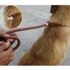 Obroże dla psów przeciw zamieszaniu łańcucha Patrakcja nylonowa nylonowa skórzana skórzana przedłużenie smyczy i zagęszczania liny treningowej