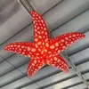 Stelle marine gonfiabili d'attaccatura decorative romantiche per la decorazione della fase di festival di musica con le luci variopinte del LED