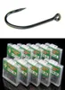 970pcs10box 615 Black Maruseigo Hook High Carbon Steel Barbed Carp Fishing Hooks Pesca Tackle Wei53065329979123299