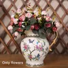 Dekorativa blommor 2st Party Office Diy Birthday Wedding Bouquet 7 Branch 21 Heads Garden Artificial Rose Home Decor Fake Arrangement