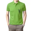 Herren Polos TRIBAL SCORPION DESIGN HERREN T-Shirt TATTOO STIL MAORI TIKI LEBEN HEILIGE KUNST Baumwolle T-Shirts Großhandel