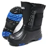 Buty zimowe męskie buty na zewnątrz ciepłe wodoodporne buty śnieżne dla mężczyzn łowiących męskie buty turystyczne trampki Praca męska kobieta 231214