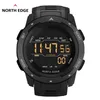 North Edge Men Digital Watch Sports Es Es Dual Time Kotometr Wodoodporny 50 m wojskowy 2202121798