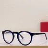 Nowe okulary przeciwsłoneczne Dartier Ramki Męskie okulary recepty okrągły Model TR High End Women EyeeWear Dostosowane optyczne PRESCR310Z