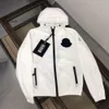 Three Complete Standards, High Version M Family Autumn Winter New Men's Jacket with Zipper and Hat Waterproof Trench Coat