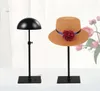 Metal Hats Display Frame Po Props Fashion Adjustable Cap Holders Wigs Exhibition Racks Black Lacquer High Grade 52cs Ww1438620