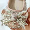 First Walkers 1115cm High Quality Baby Girls For Birthday Party Twinkle Crystal Soft Toddler Shoes Spring 03Y Infant Flats 231213