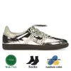 2024 Original OG Indoor Notitle Wales Bonner Pony Leopard Shoes Designer Men Women Classic Pink Velvet Black White Gum Sporty Rich Platform Sneakers Trainers