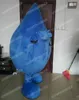 Nuova mascotte blu caduta costumi di abbigliamento da festa del personaggio da cartone animato di Halloween Abito da festa per festival esterno