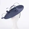 Womens Kentucky Derby Sinamay Fascinators Wedding Church Racing Hats Headband Headpiece T444