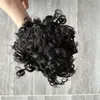 Męskie peruki oddychające męskie męskie koronki z NPU 20 mm Curly Human Hair Man Man Man Prothesis Systems TRUGNY PIECIE 231215