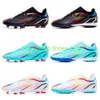 Fantasy Blue White Football Boots Women Men AG TF Soccer Shoes Youth Children's Outdoor Inomhus Training Shoes Storlek 35-45