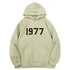 essentals hoodie mode hoodie dimma 1977 hoodie mens kvinnor pullover hip hop tracksuit överdimensionerade byxor set casual ladys jumpers hoody