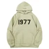 2024 Fashion Fog Hoodie 1977 Ess Hoodies Mens Womens Pullover Hip Hop Tracksuit Sweatshirts Eversize Pants مجموعة Ladys Ladys assesssweatshirts