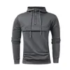 Sweats à capuche pour hommes automne et hiver à manches longues demi-fermeture éclair sweat à capuche haut surdimensionné hommes mignons