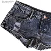 Shorts pour femme nouvelles femmes taille basse Sexy Denim Jeans Shorts courts boîtes de nuit bars et plages L231215