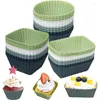 Take Out Containers Reusable Cupcake Liners 36 Pcs Silicone Lunch Box Dividers Food-Grade Muffin Cups