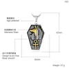 Pendentif Colliers CHUANGCHENG Le Talisman dominateur et rétro de la vie Anubis Chaîne de collier en acier inoxydable pour hommes